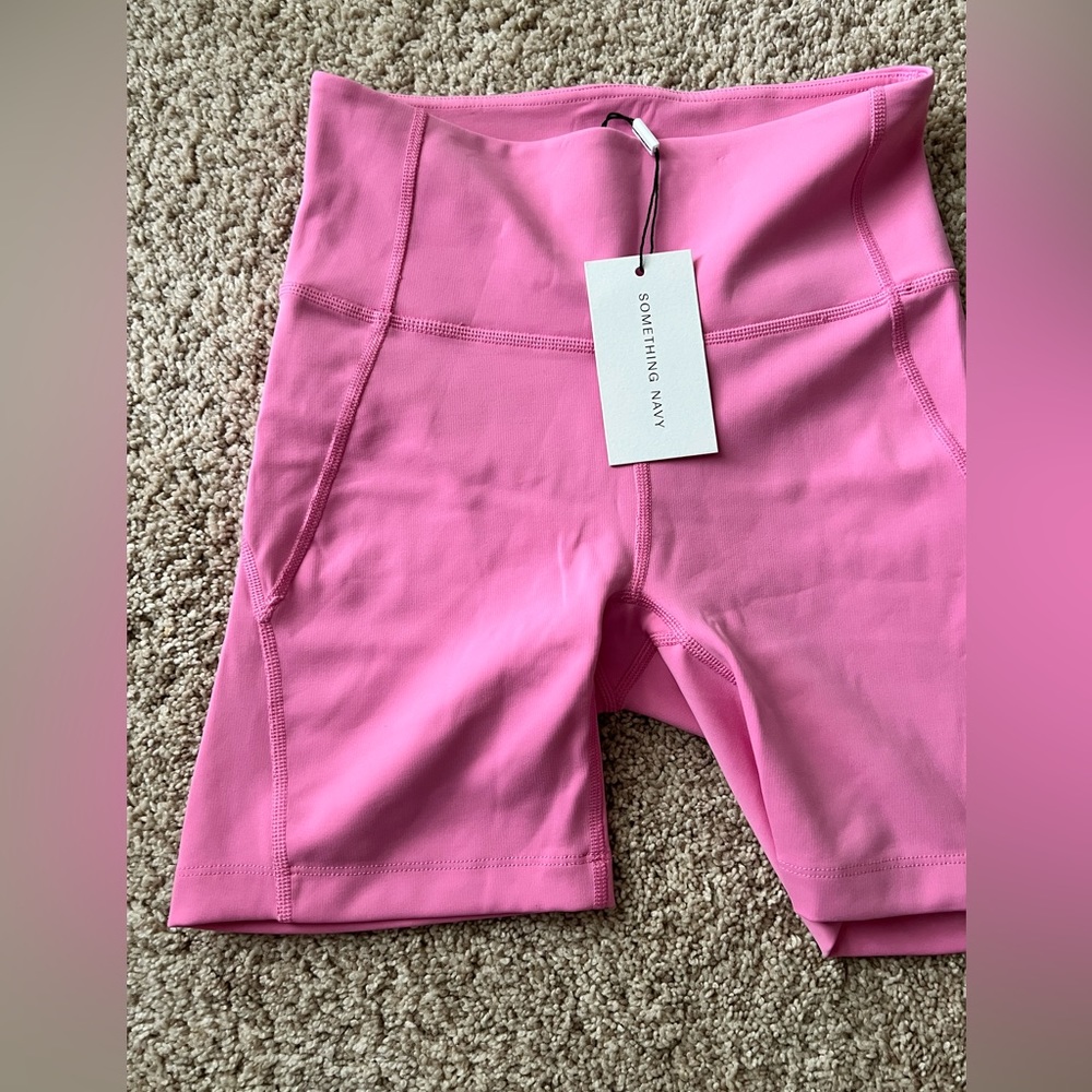 Something Navy biker shorts BRAND NEW